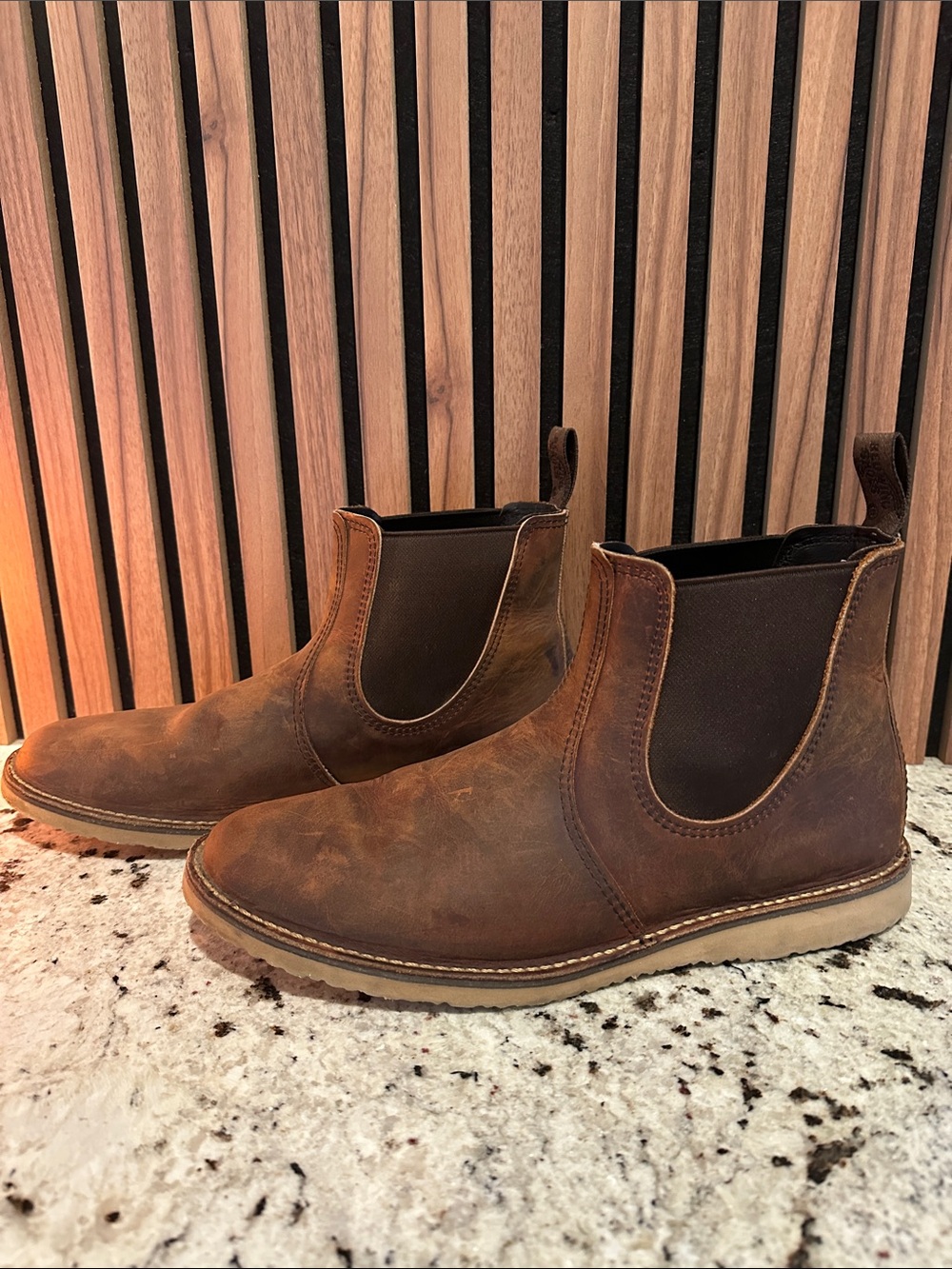 Red Wing weekenders Brown Leather Chukka Boots - Picture 7 of 8